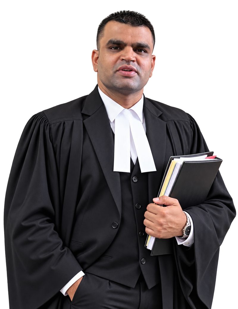 Satender Singh Rajpoot, Advocate at M. Farooq Baig
